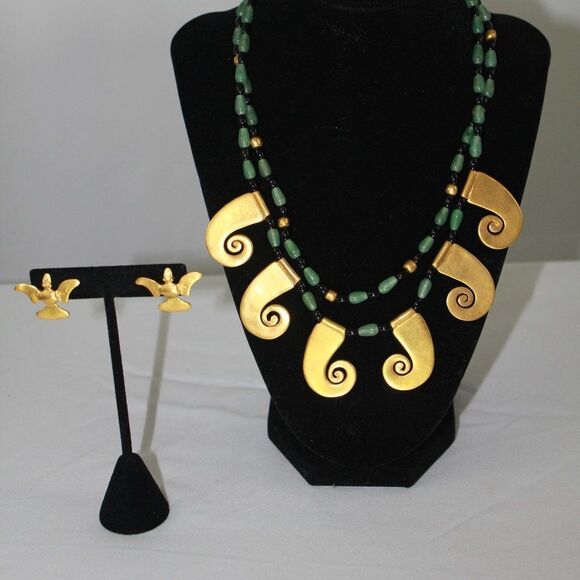 Luis Alberto CANO Necklace & Earring Set - Picture 7 of 7